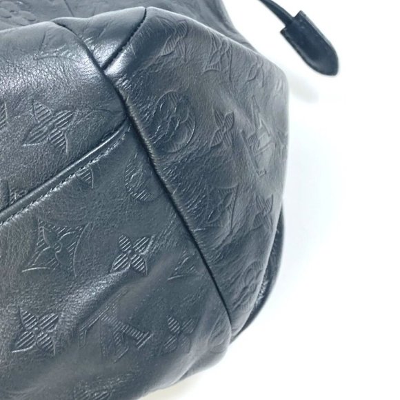 LOUIS VUITTON M43680 Monogram shadow Discovery Backpack Leather Black - Picture 2 of 16